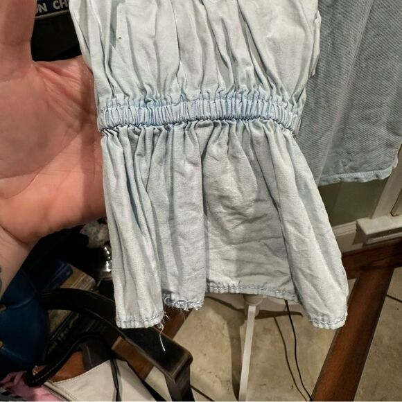 Pilcro and The Letterpress Mixed-Media Pullover Size Small - Picture 5 of 12